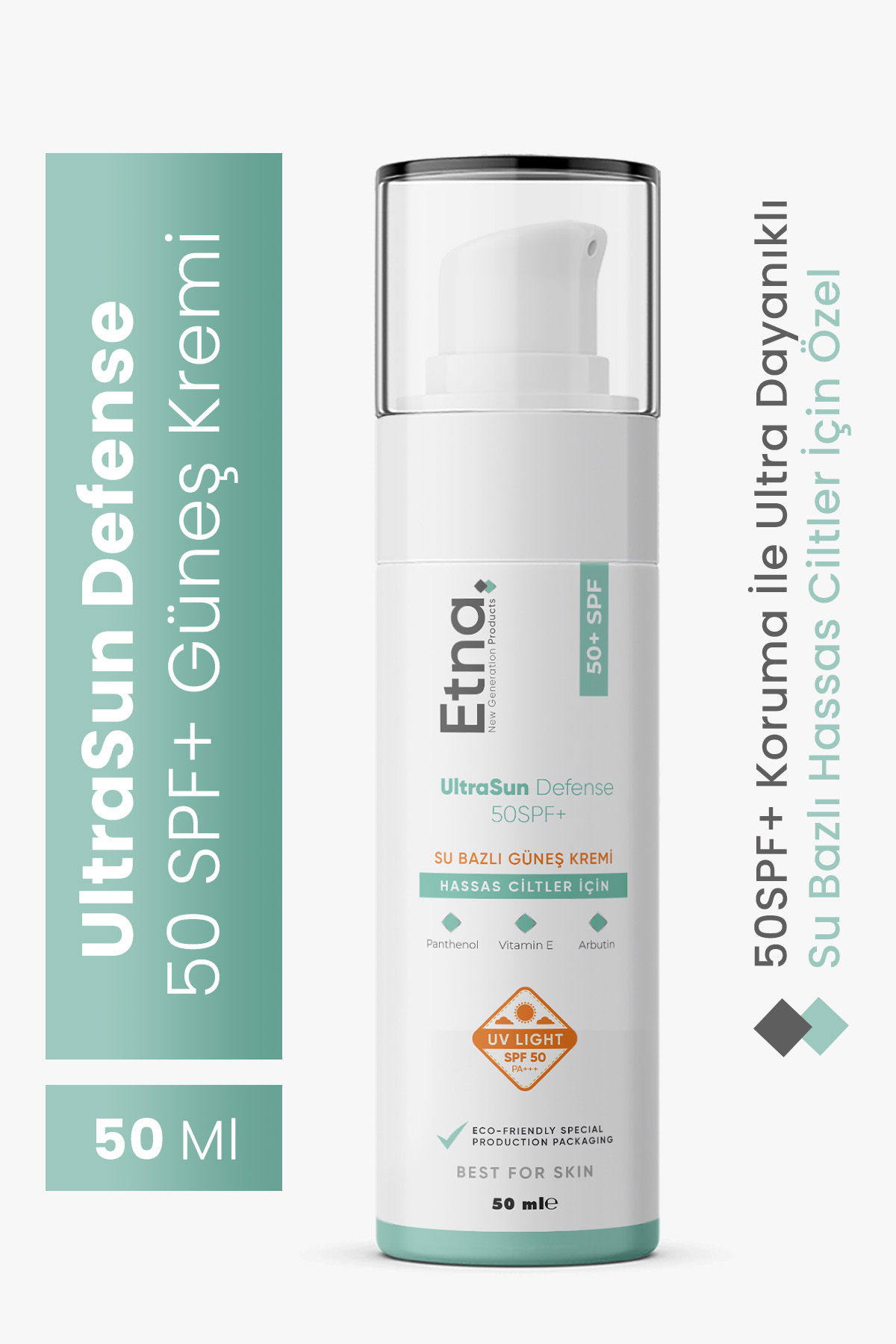 Etna Pharma Su Bazlı 50SPF+ Güneş Kremi 50 ML Etna Pharma Su Bazlı 50SPF+ Güneş Kremi 50 ML