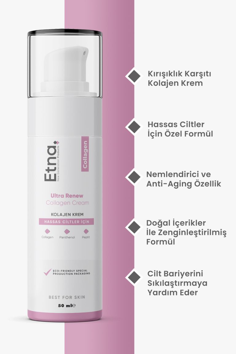 Etna Pharma Kırışıklık Karşıtı Kolajen Krem 50 ML