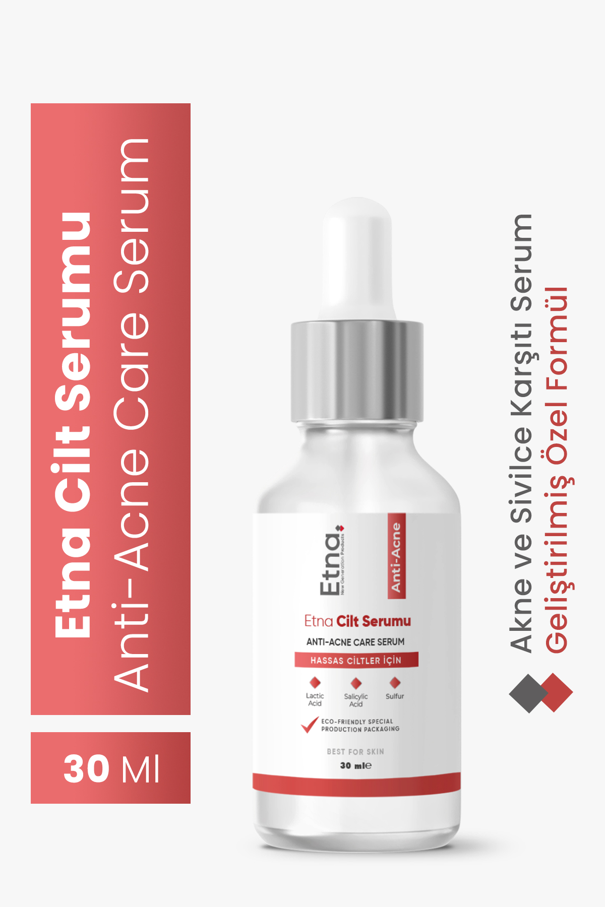 Etna Pharma Anti Acne Karşıtı Sivilce Karşıtı Serum