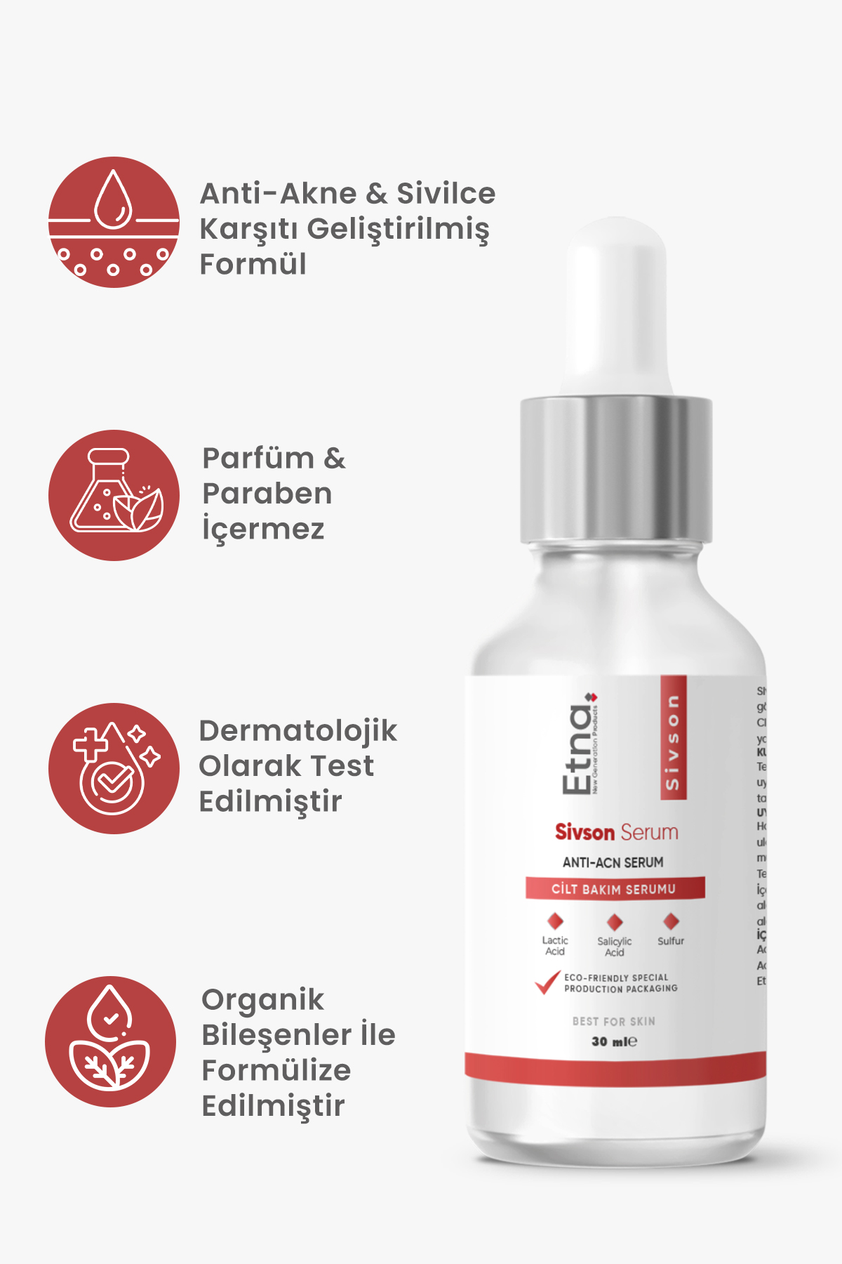 Etna Pharma Akne ve Sivilce Karşıtı Serum