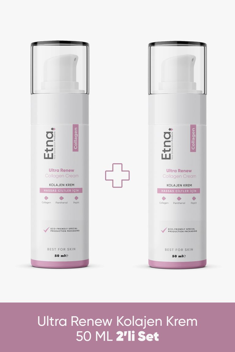 Etna Pharma Ultra Renew Kolajen Krem 50 ML 2'li Set