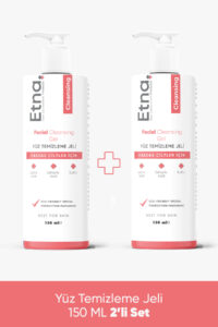 Etna Pharma Facial Cleansing Yüz Temizleme Jeli 150 ML 2'li Set