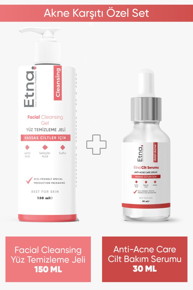 Etna Pharma Akne ve Sivilce karşıtı özel set